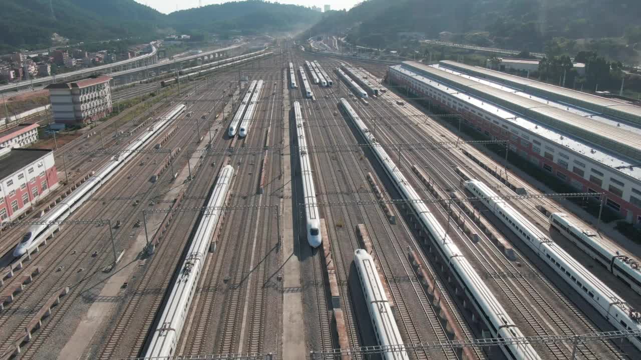 高速列车分流场