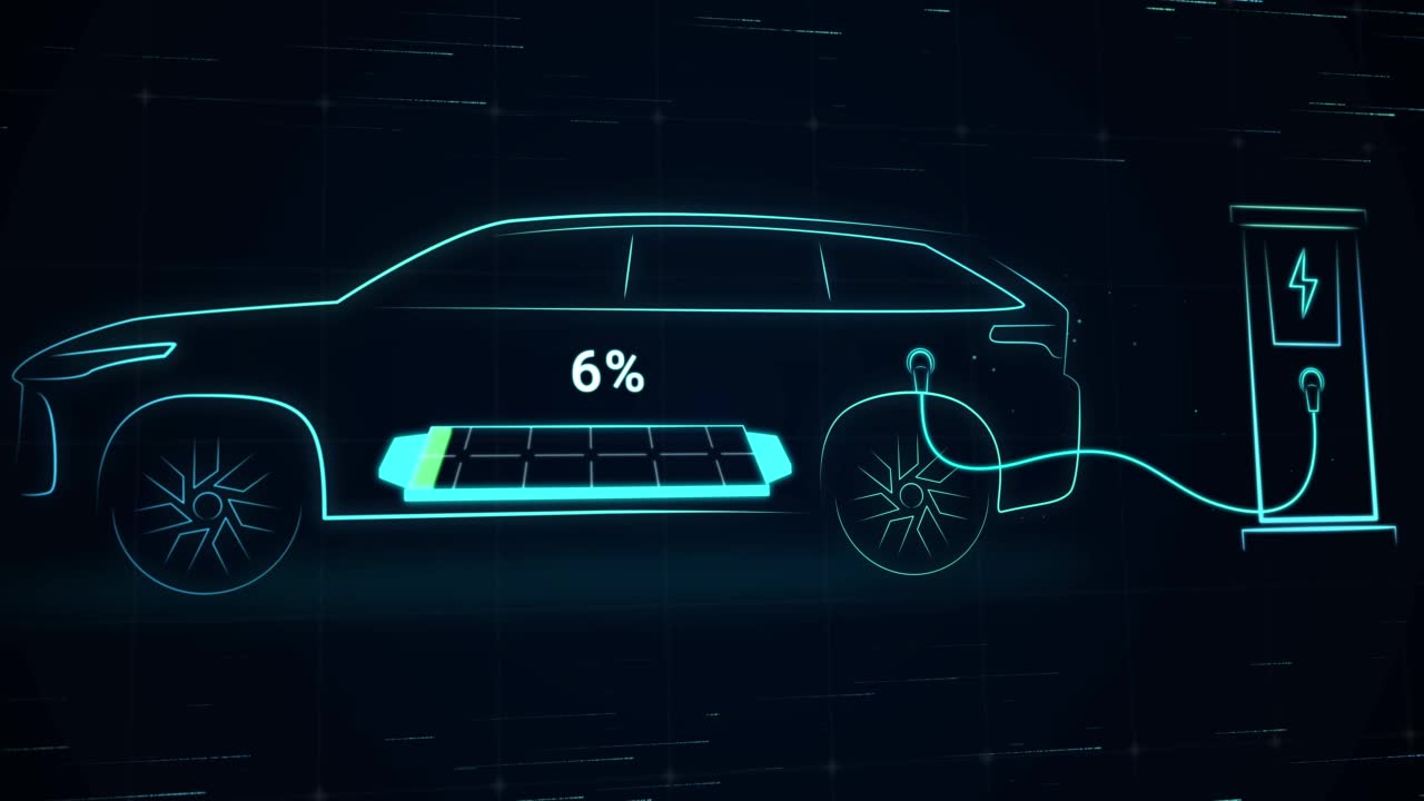 詳情圖-電動(dòng)汽車完全充電電池采用直流快速充電器