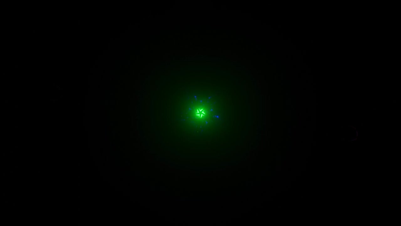 脉动的电子音乐背景VJ循环。