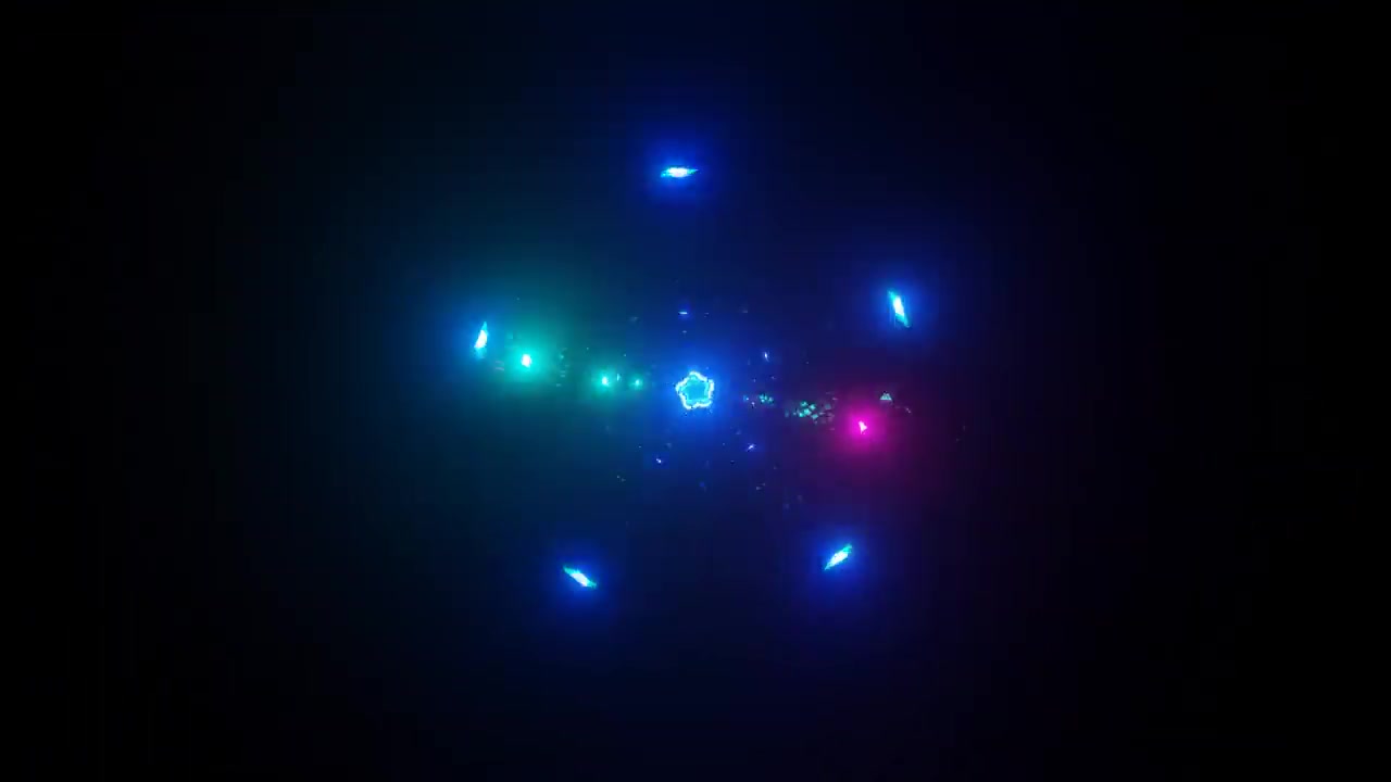 詳情圖-脈動的電子音樂背景VJ循環(huán)。