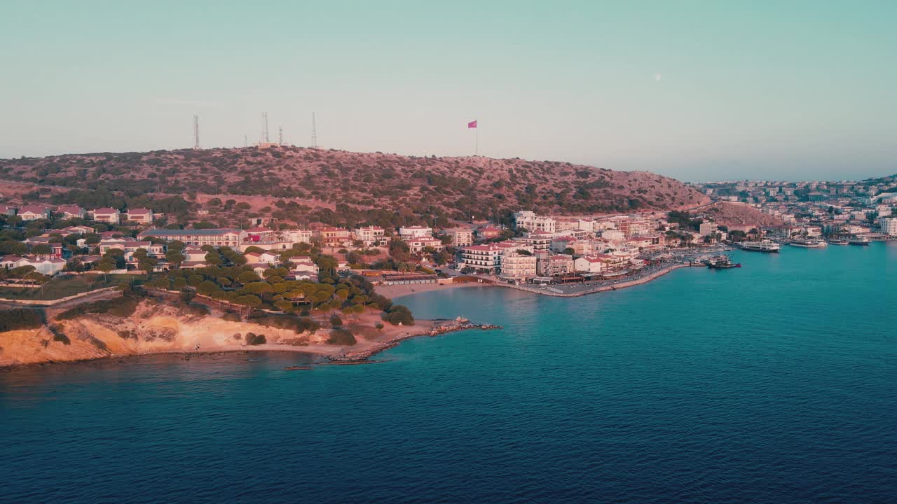 位于土耳其伊兹密尔省的海滨城镇Cesme