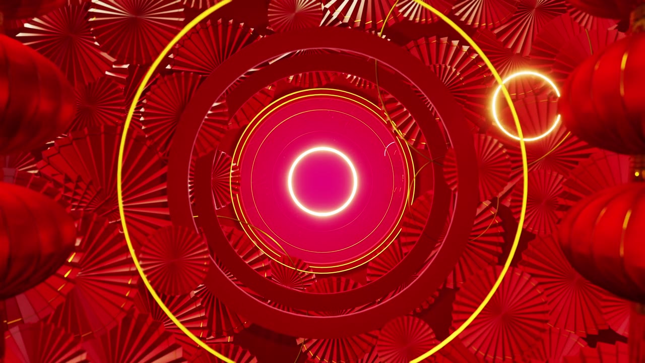 詳情圖-中國新年紙扇