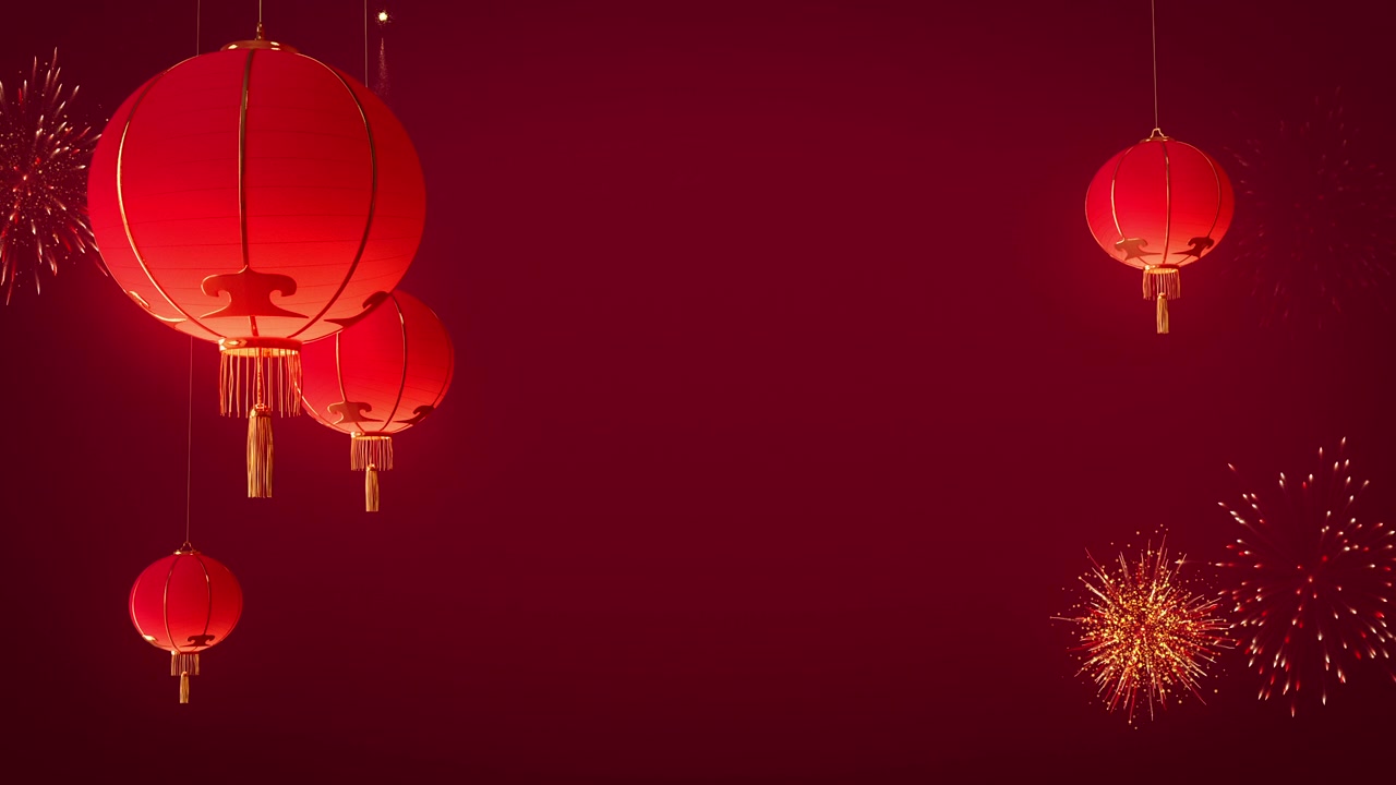 詳情圖-中國新年節(jié)日背景