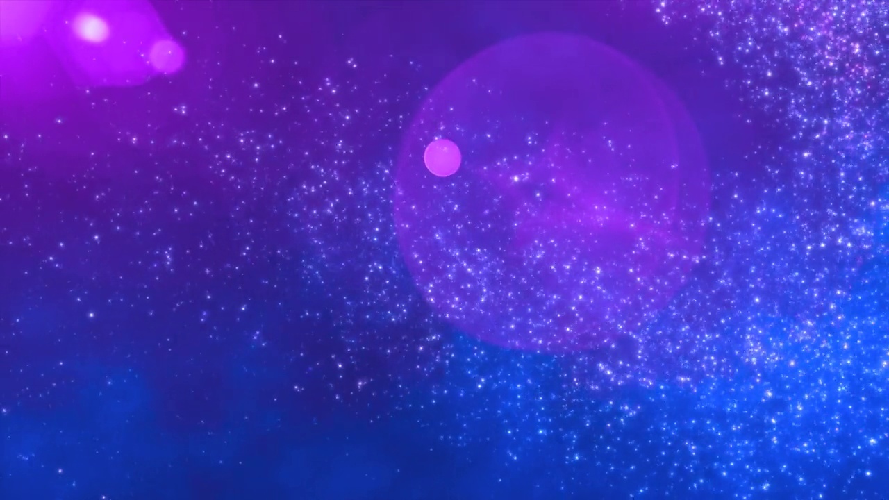 详情图-抽象的飞行线粒子紫色明亮发光的神奇能量粒子，抽象的背景。4k视频，运动设计