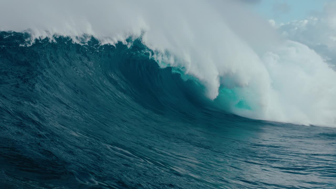 蓝色海浪