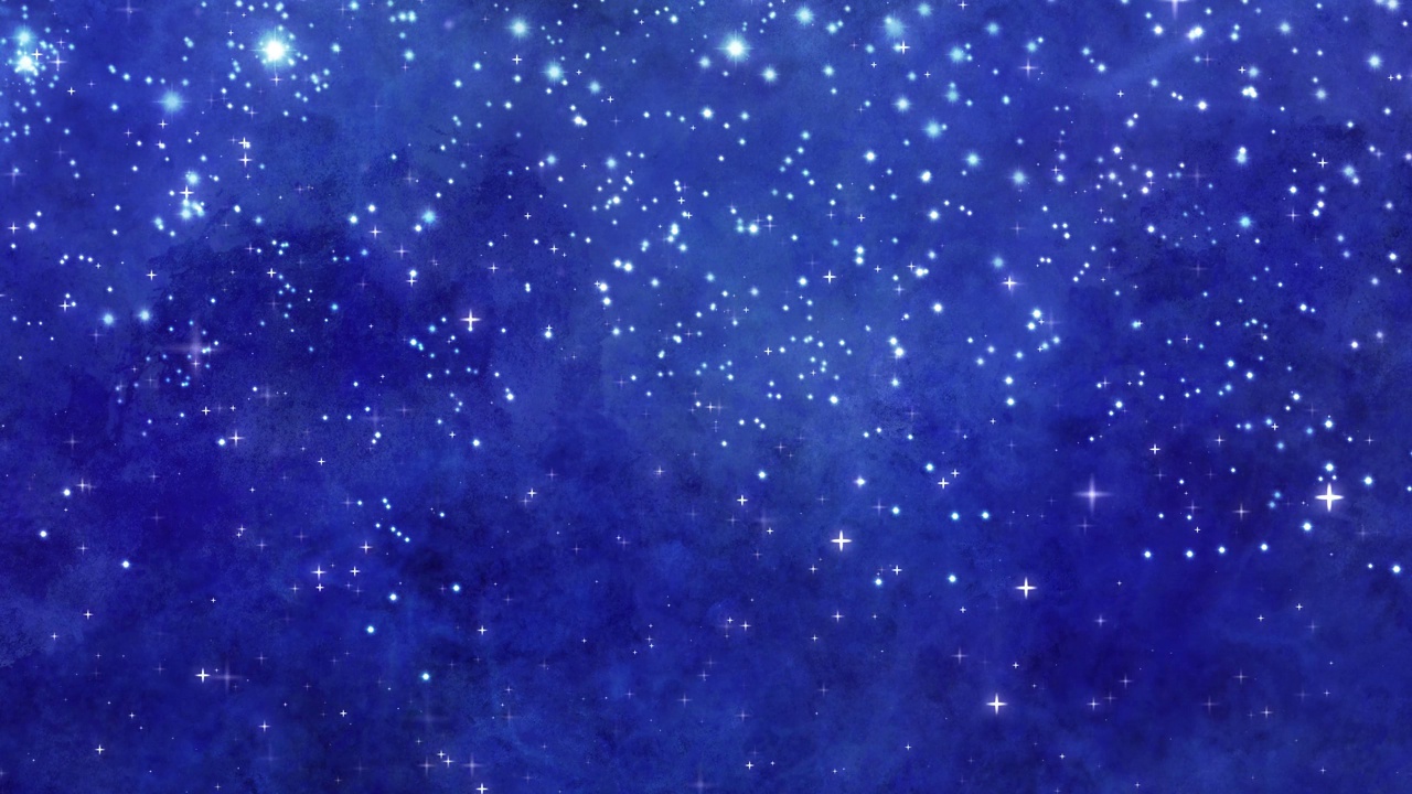 详情图-背景动画的夜空闪烁无声的星星