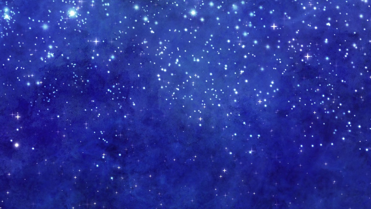 详情图-背景动画的夜空闪烁无声的星星