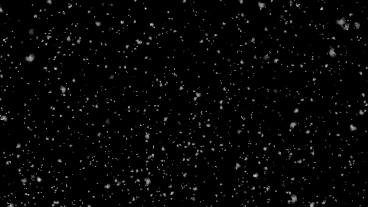 详情图-真实的雪花飘落，alpha频道。透明背景。雪精灵