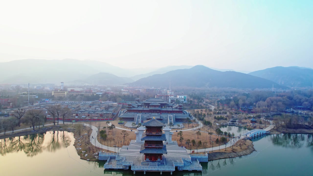 详情图-航拍中国古代建筑园林