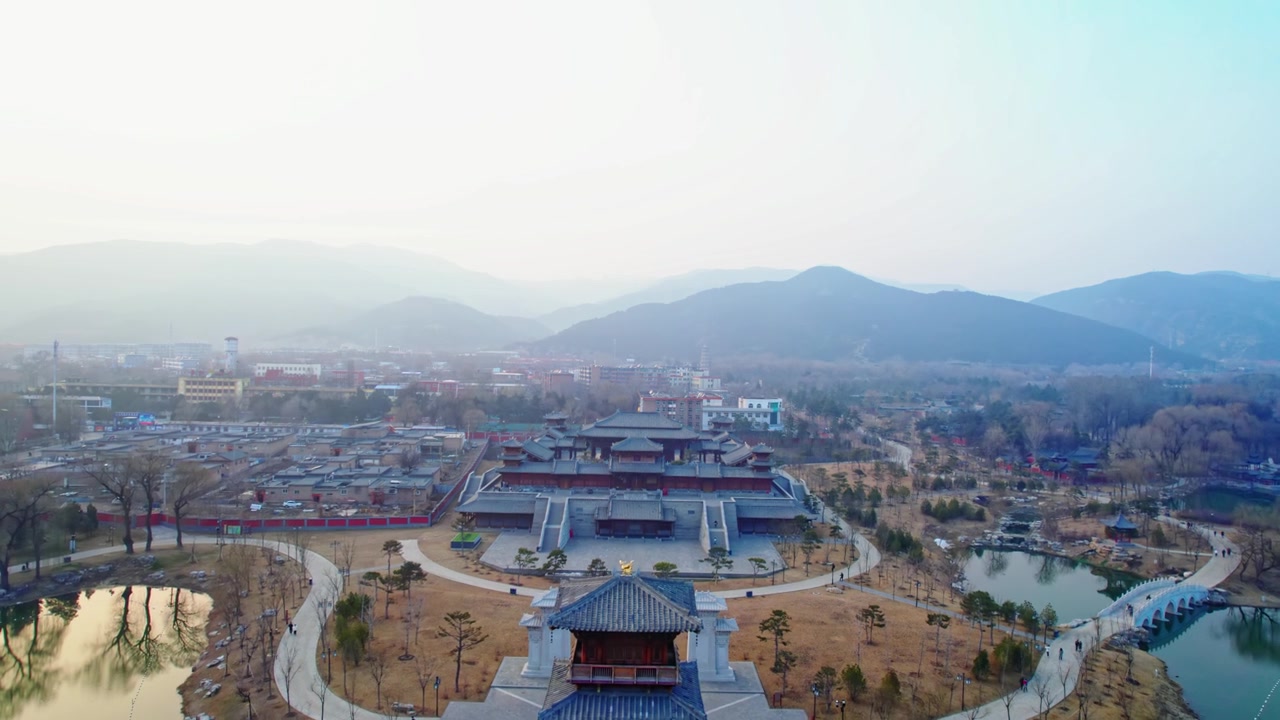 详情图-航拍中国古代建筑园林