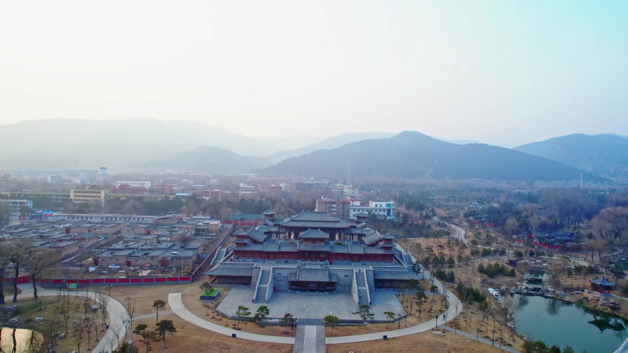 详情图-航拍中国古代建筑园林