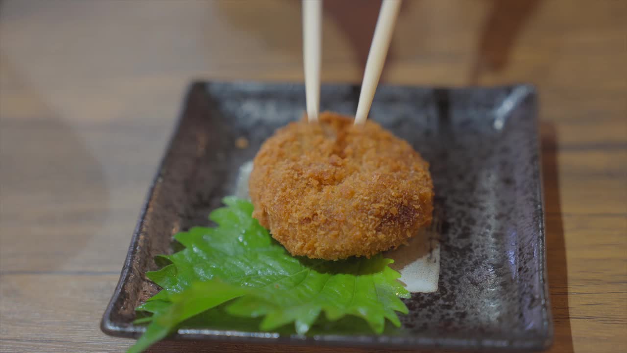 日式炸肉饼