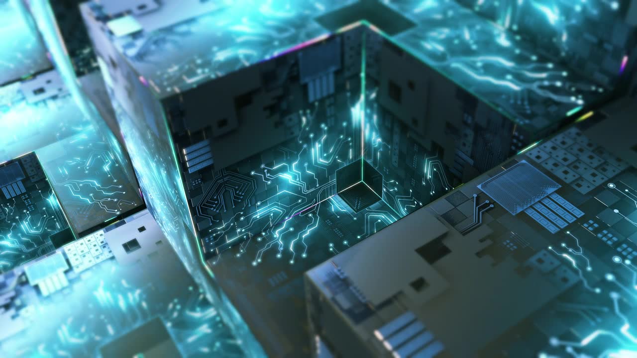 詳情圖-人工智能CPU芯片電路板