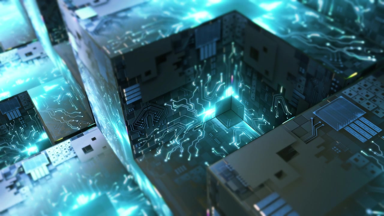 詳情圖-人工智能CPU芯片電路板