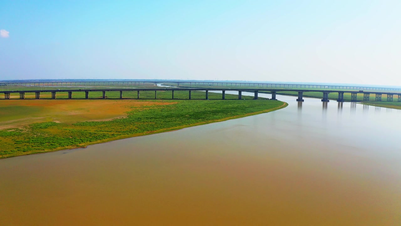 详情图-鄱阳湖湿地草原航拍
