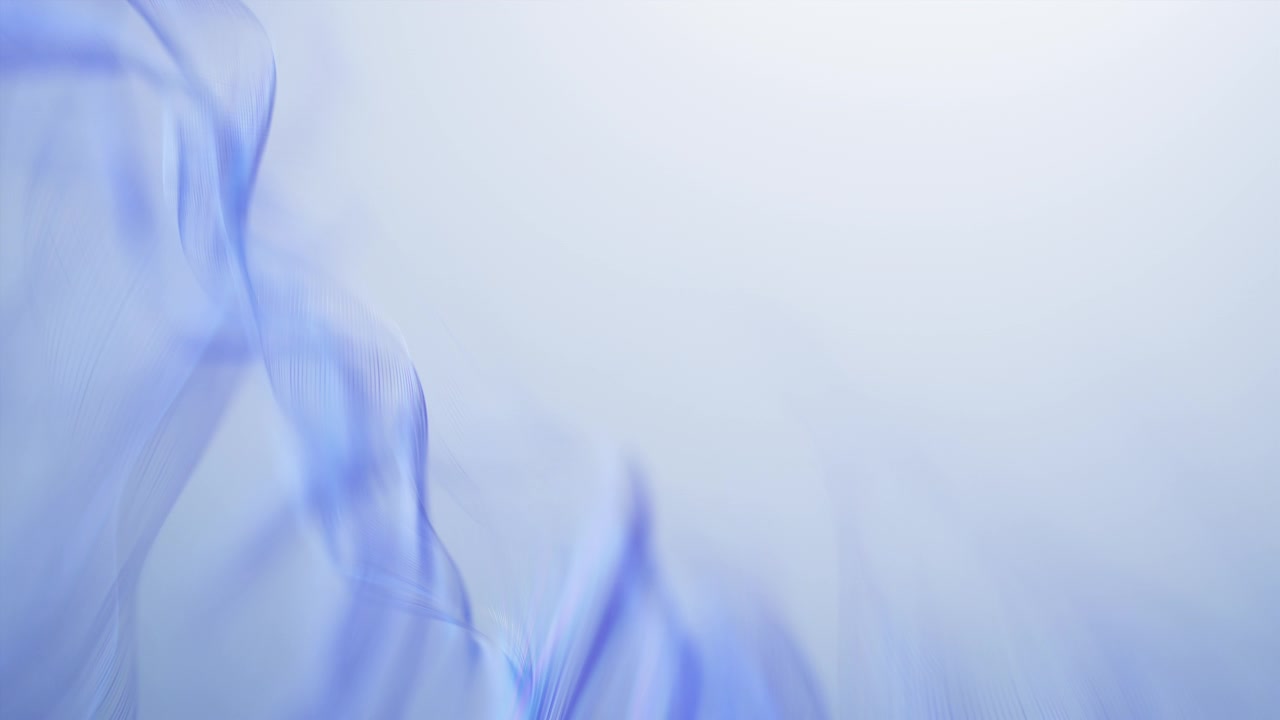 詳情圖-縷縷形狀移動和改變形式-抽象背景動畫與復(fù)制空間，可循環(huán)-明亮的版本