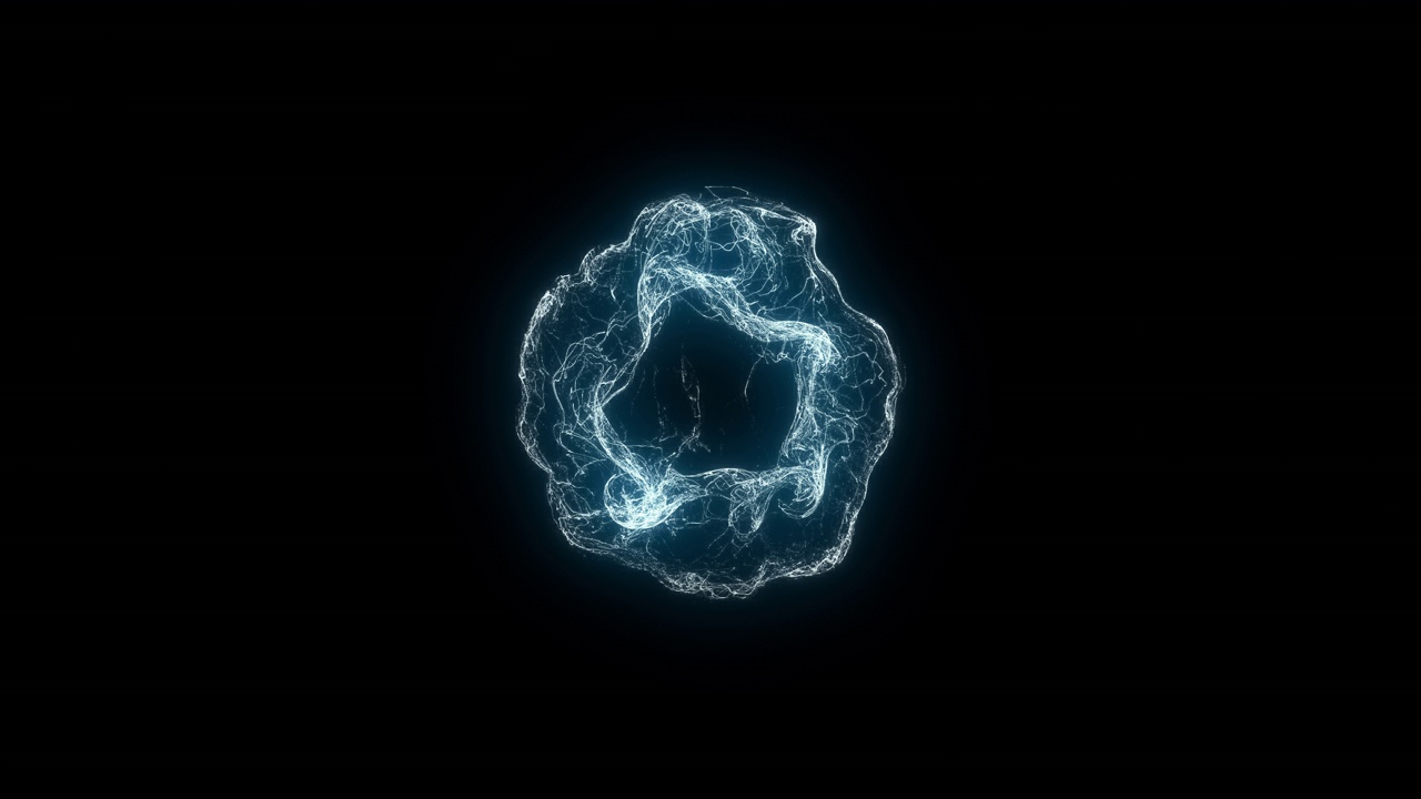 魔法效果霜雾效果烟雾元素循环动画视频透明背景与alpha通道。