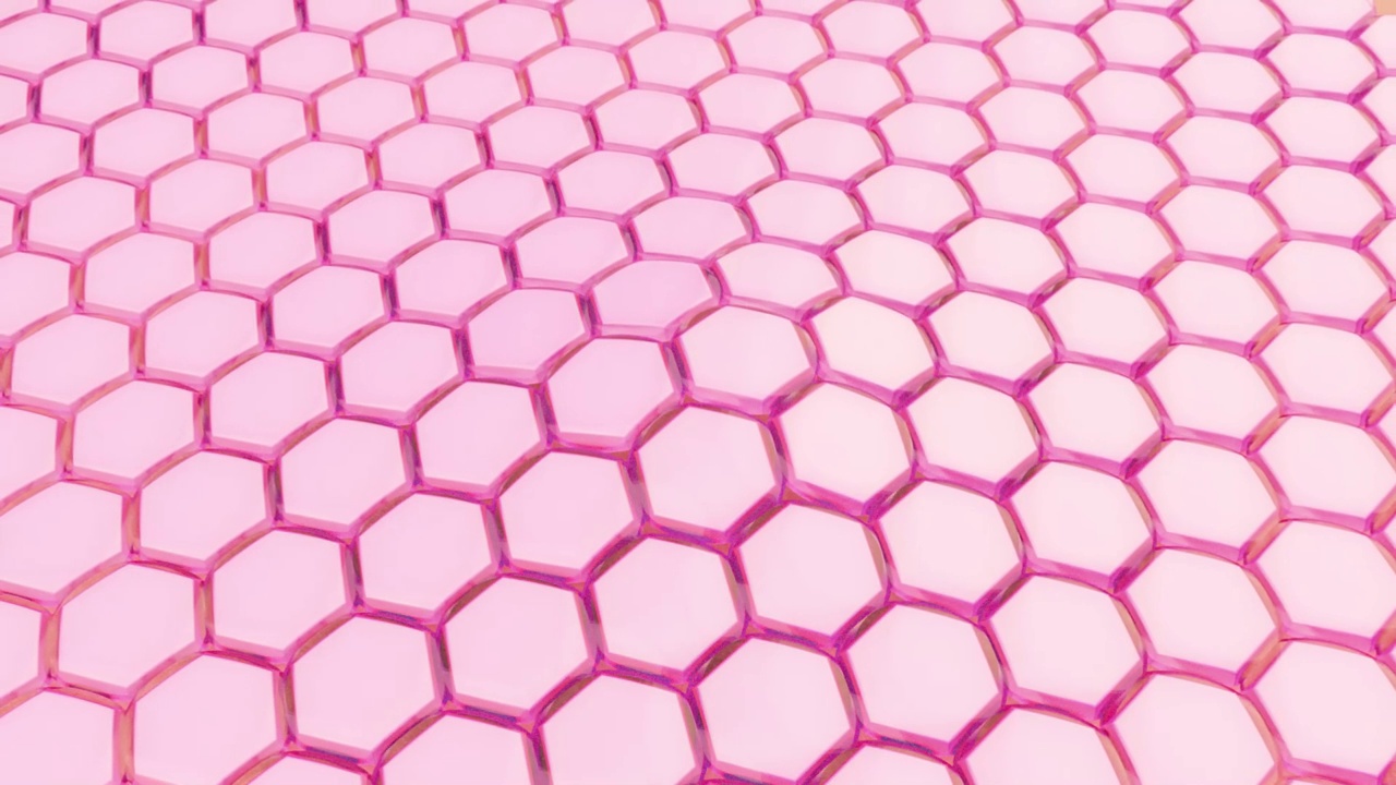 动画胶原皮肤精华和维他命。概念护肤宏3D渲染流体流动。