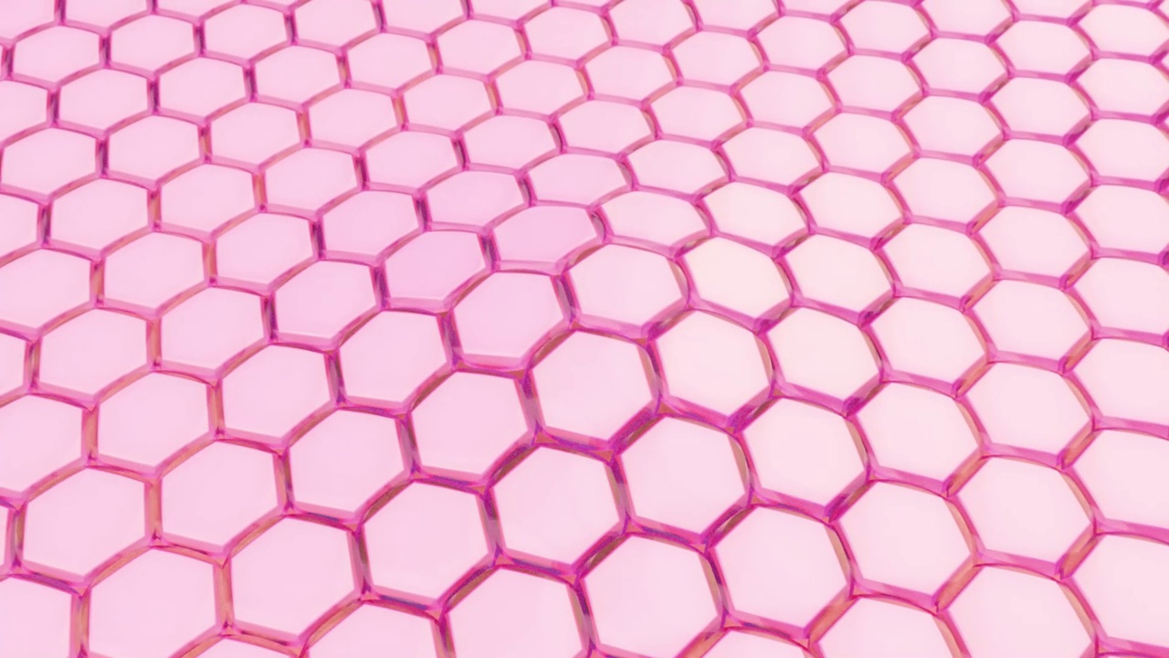 详情图-动画胶原皮肤精华和维他命。概念护肤宏3D渲染流体流动。