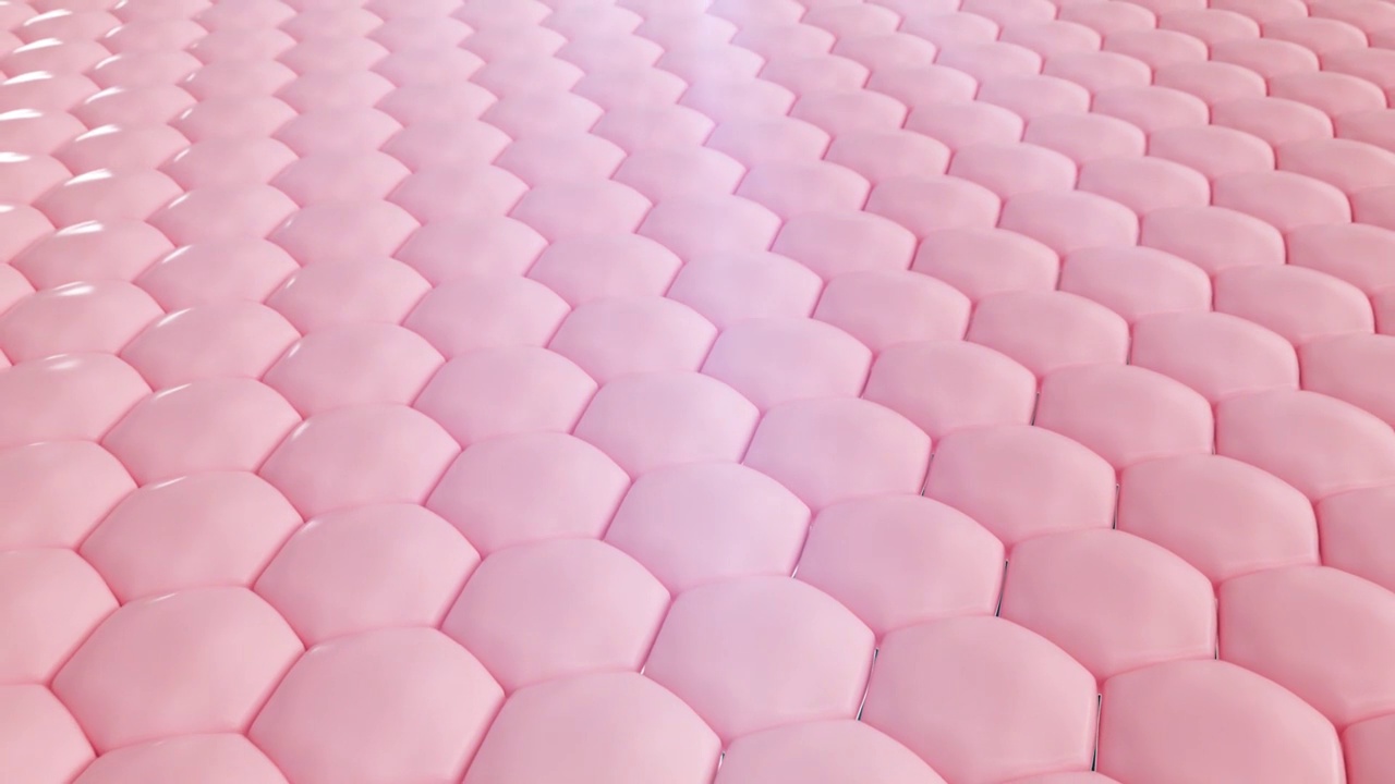 动画胶原皮肤精华和维他命。概念护肤宏3D渲染流体流动。