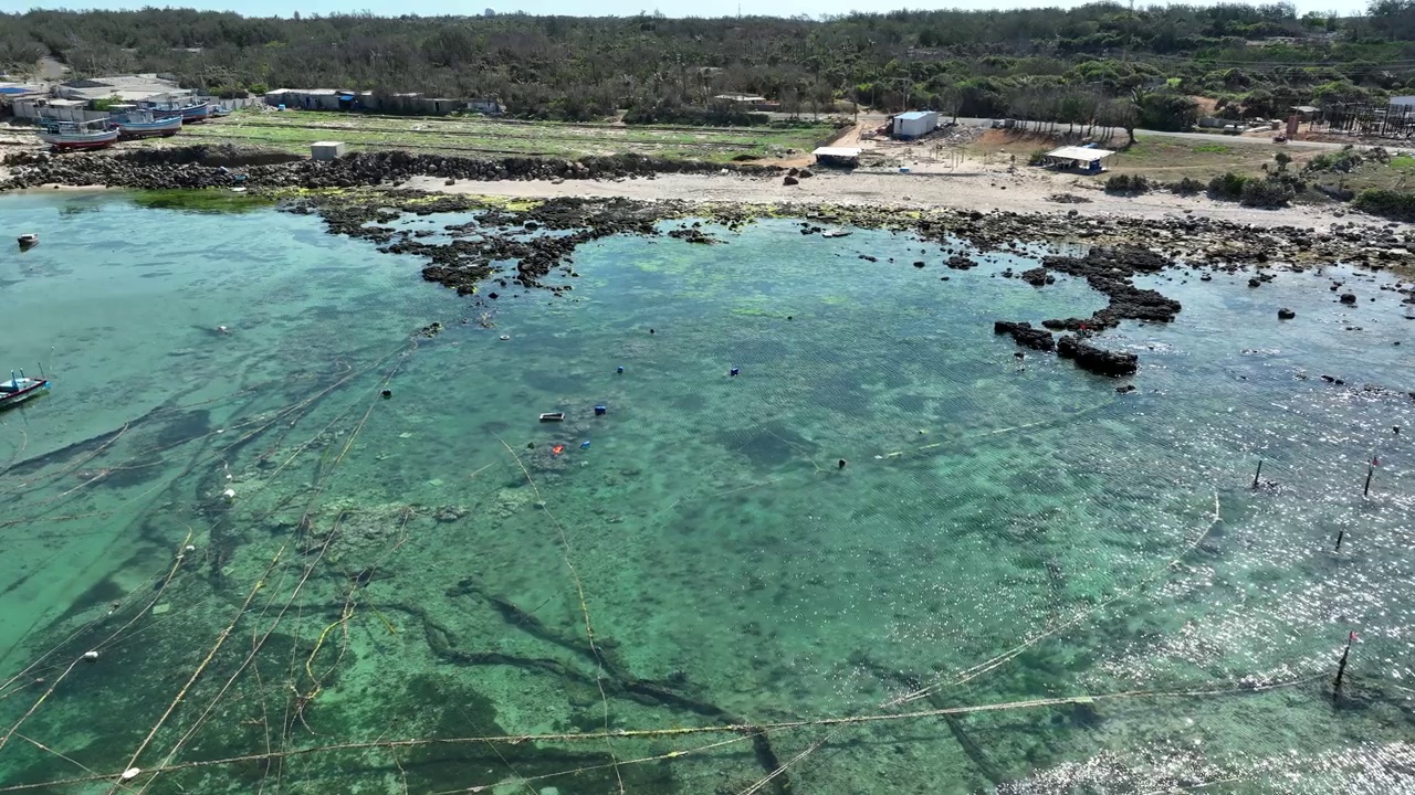 平顺省Phu Quy岛上独特的捕鱼和龙虾养殖村