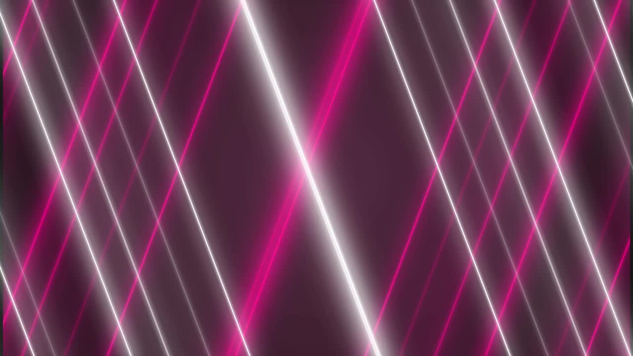紫红色-黑色上的白色霓虹灯闪烁的墙壁VJ舞台4K遮光罩闪烁的灯闪光俱乐部手电筒迪斯科灯动画光束灯泡卤素头灯灯夜总会关闭循环动画