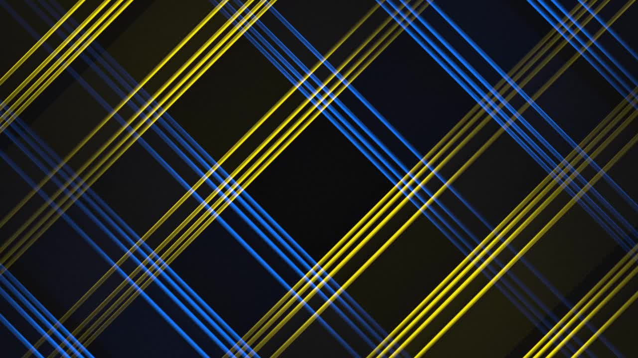 黄-蓝闪亮线霓虹灯闪烁墙VJ舞台4K遮光罩闪烁灯闪光俱乐部手电筒迪斯科灯动画光束灯灯泡卤素头灯灯夜总会关闭循环动画