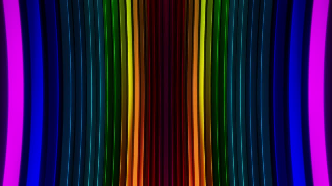 五颜六色的棍棒弯曲的灯闪烁的墙VJ舞台4K遮光罩闪烁的灯闪光俱乐部手电筒迪斯科灯动画光束灯灯泡卤素头灯灯夜总会关闭循环动画