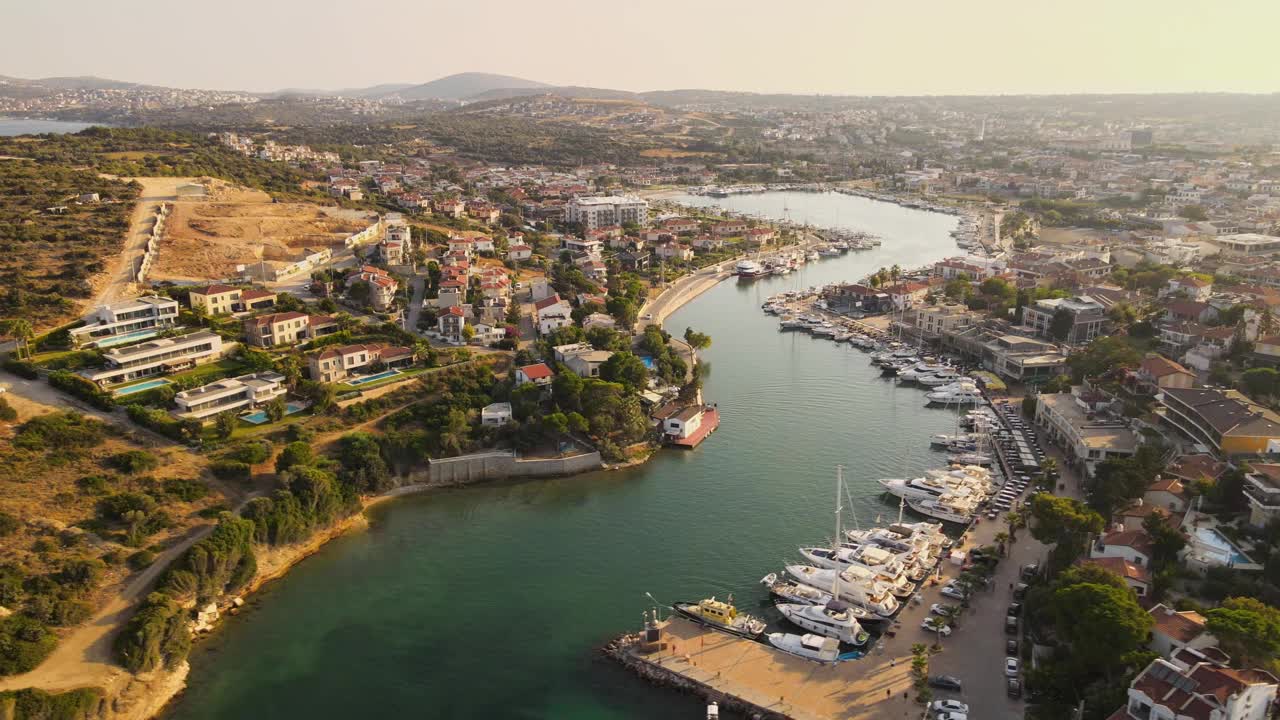 大连鸟瞰图Çeşme