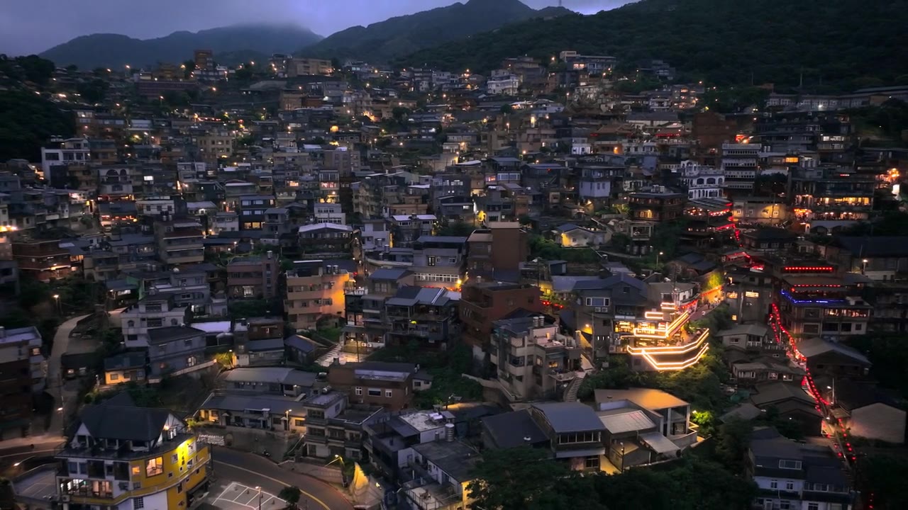 详情图-台湾九分夜景