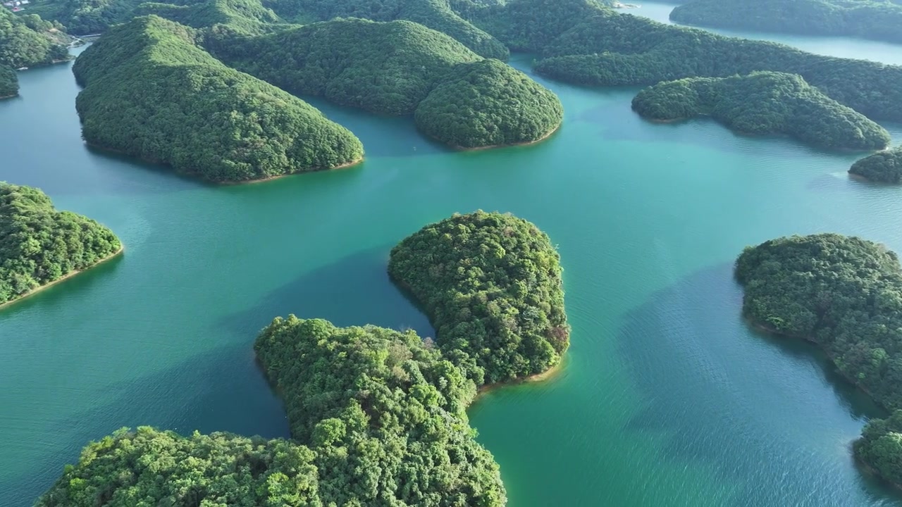 詳情圖-千島湖景觀航拍，中國杭州