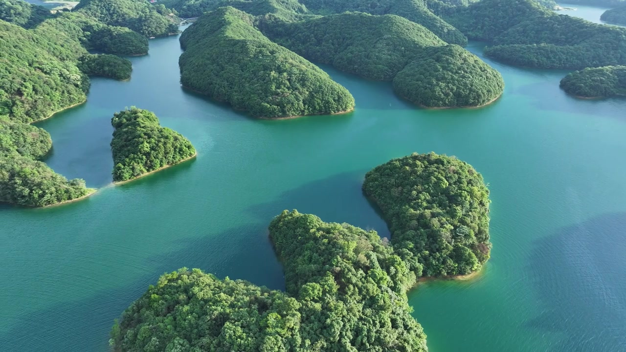 詳情圖-千島湖景觀航拍，中國杭州