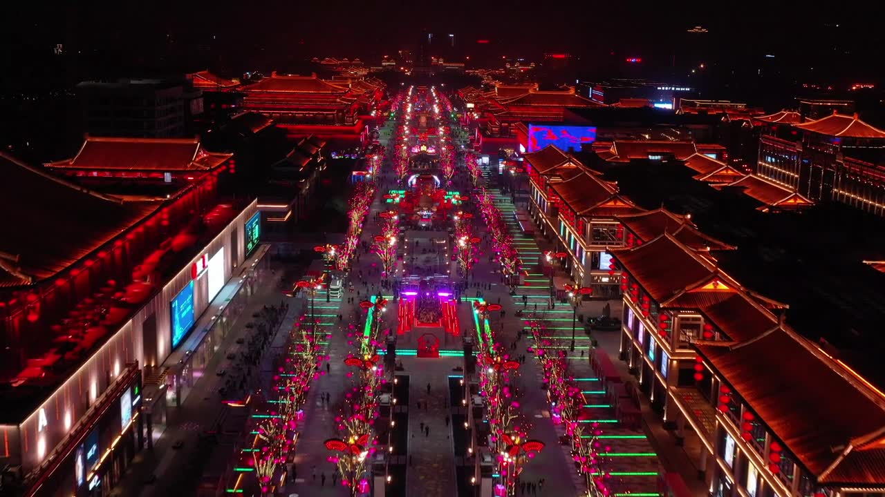 详情图-西安大唐不夜城夜景