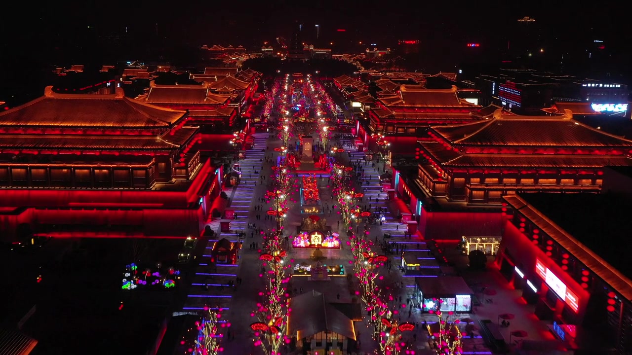 详情图-西安大唐不夜城夜景