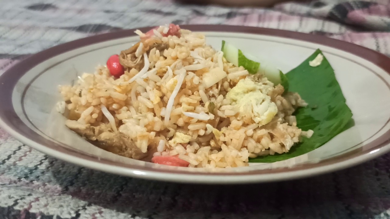 炒饭来自印尼的特殊食物