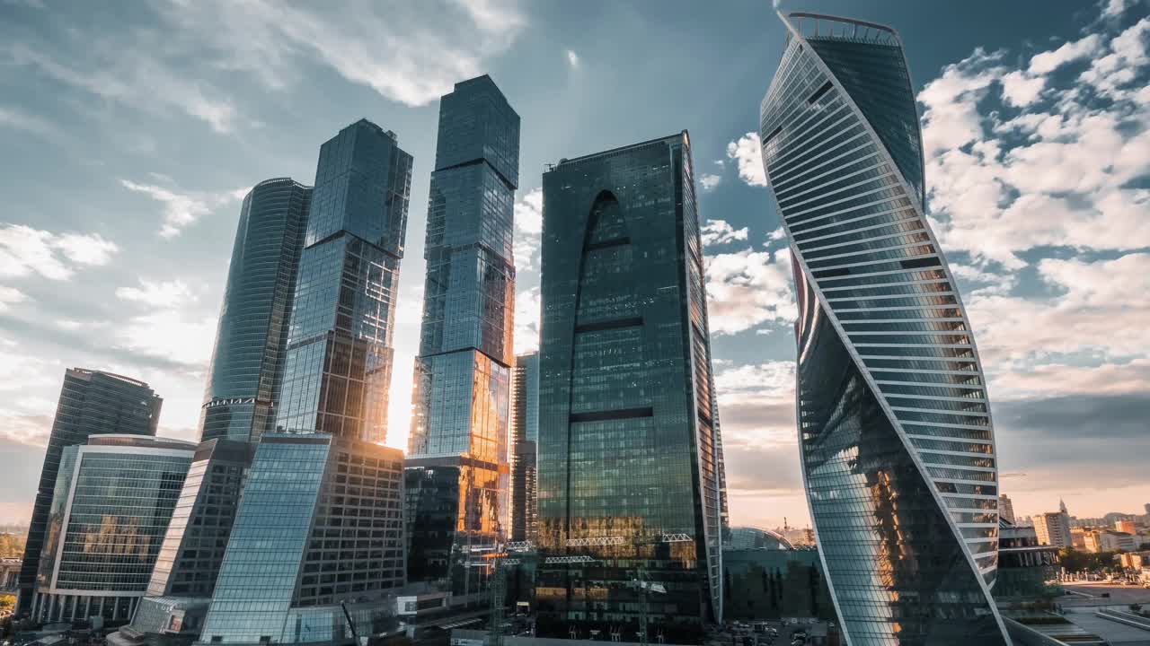 莫斯科市鸟瞰图
