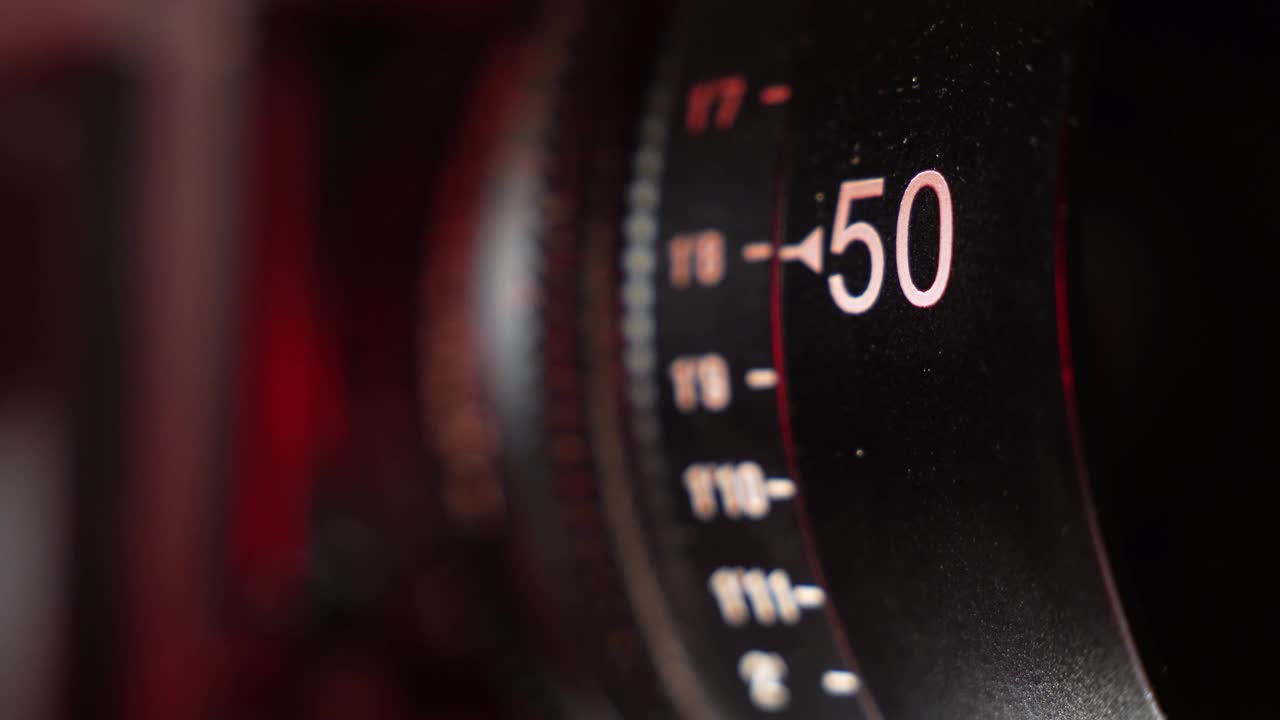 50mm电影定焦镜头