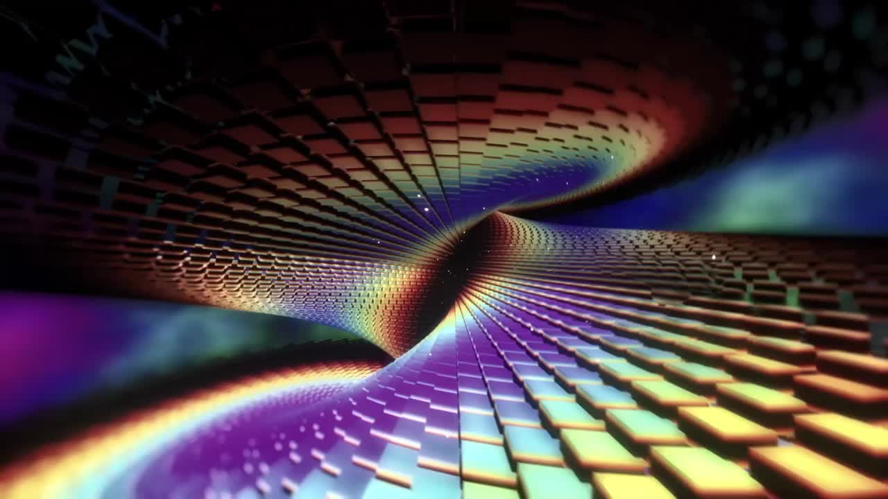 4k催眠3d旋转漩涡运动背景