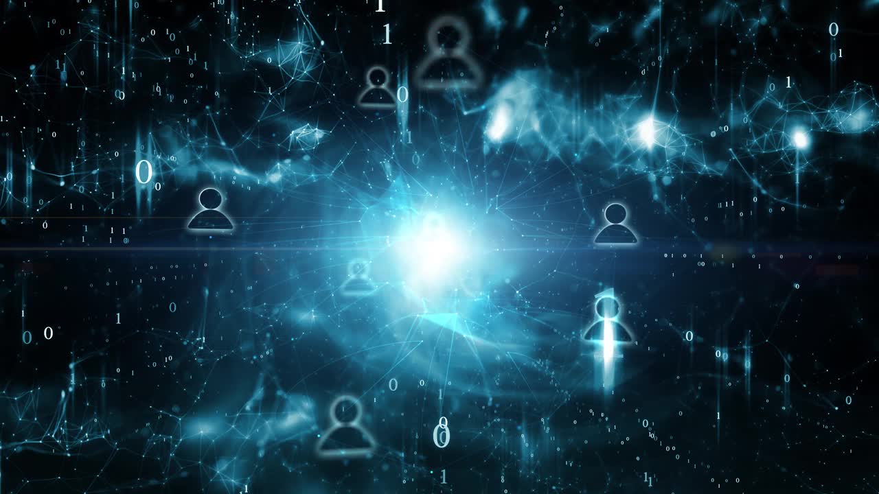 数字人网络空间网络元宇宙动画。