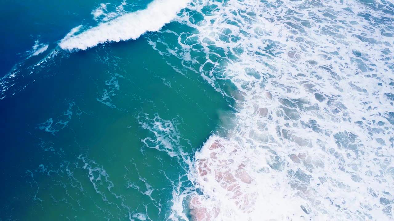 詳情圖-俯視圖海浪