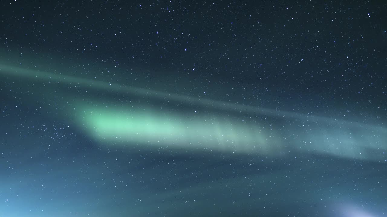 极光和星空愉悦循环