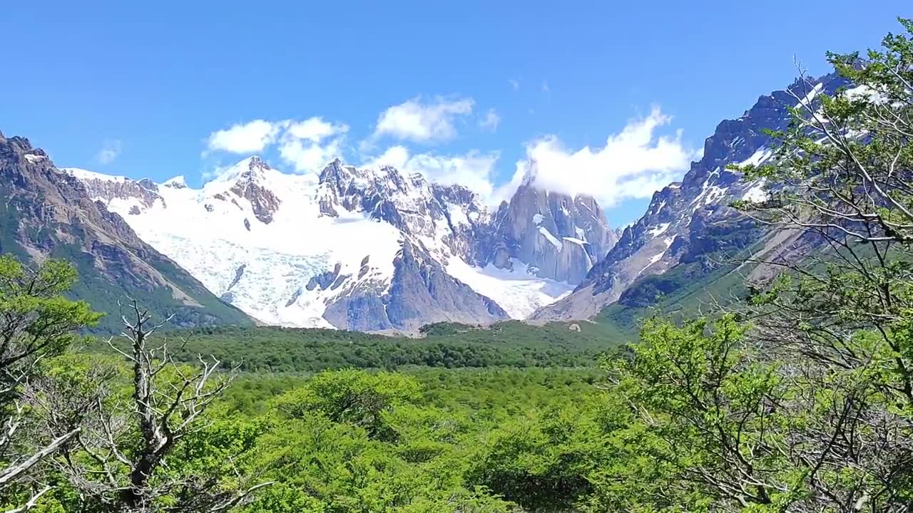 详情图-阿根廷El,Chalten的Torre冰川美景