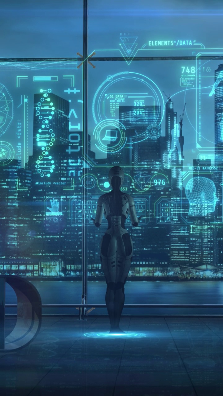 人工智能研究人类基因组，3D渲染