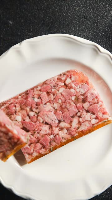 terrine肉片，肉饼，肉饼，肉饼，肉饼，肉饼，美味，新鲜，吃，开胃菜，餐，餐，小吃，桌上，复制空间，食品背景