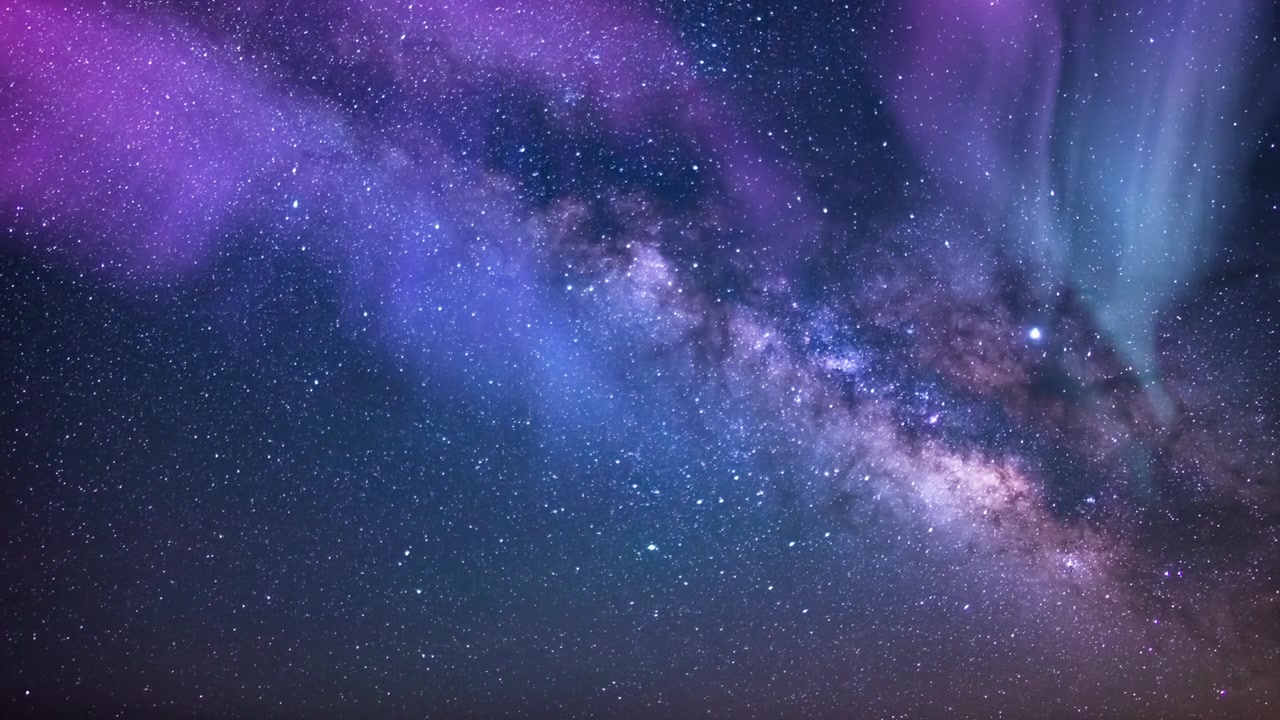 詳情圖-極光和銀河系南天24毫米水瓶座流星雨模擬北極光