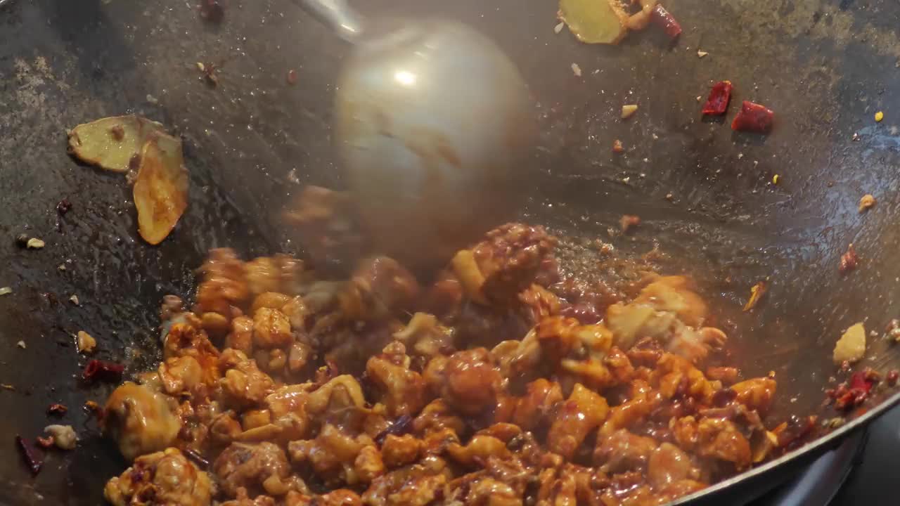 中国四川麻辣鸡