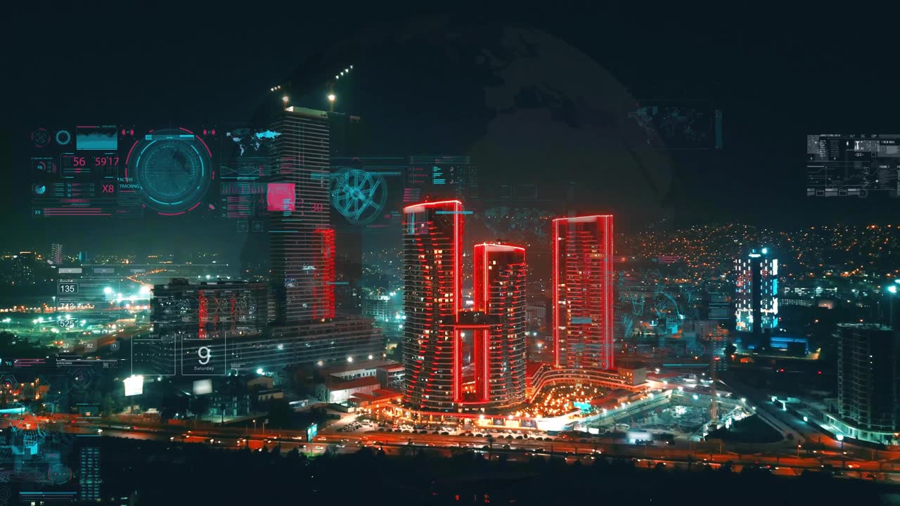 詳情圖-現(xiàn)代城市景觀和通信網(wǎng)絡(luò)概念。電信。IoT物聯(lián)網(wǎng)。信息通信技術(shù)(ICT)。智能城市。數(shù)字轉(zhuǎn)換。