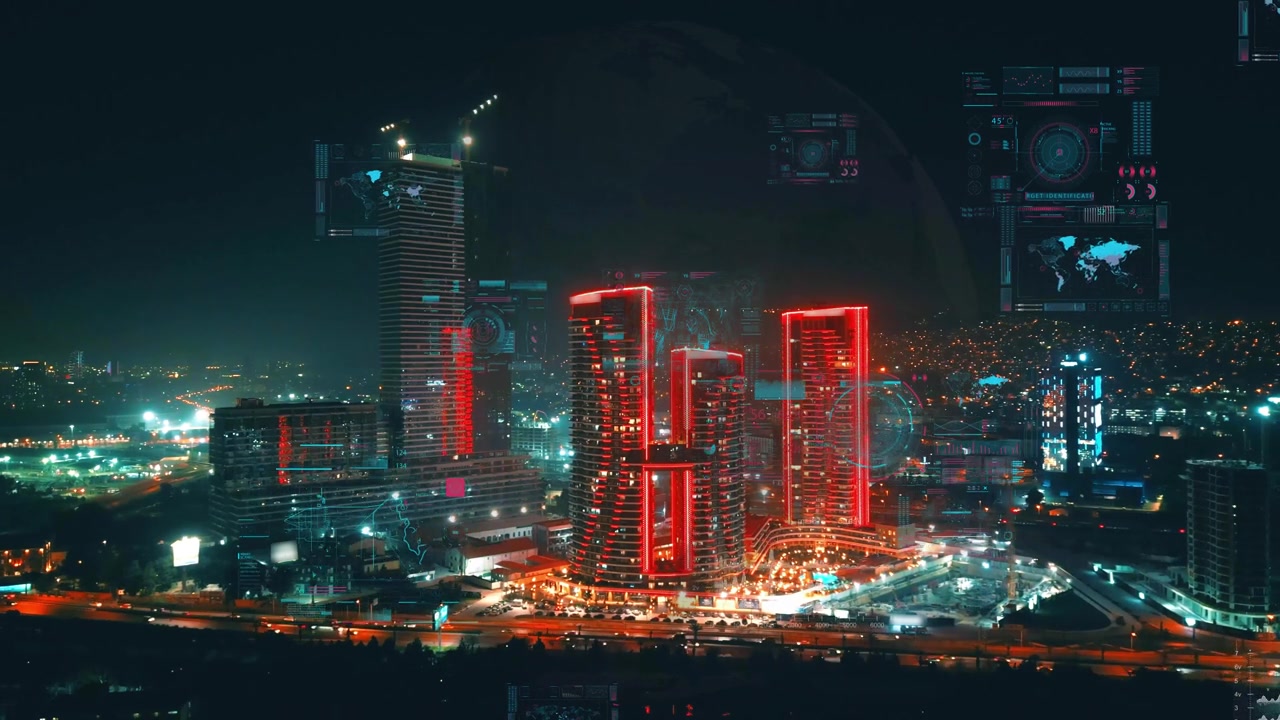 詳情圖-現(xiàn)代城市景觀和通信網(wǎng)絡(luò)概念。電信。IoT物聯(lián)網(wǎng)。信息通信技術(shù)(ICT)。智能城市。數(shù)字轉(zhuǎn)換。