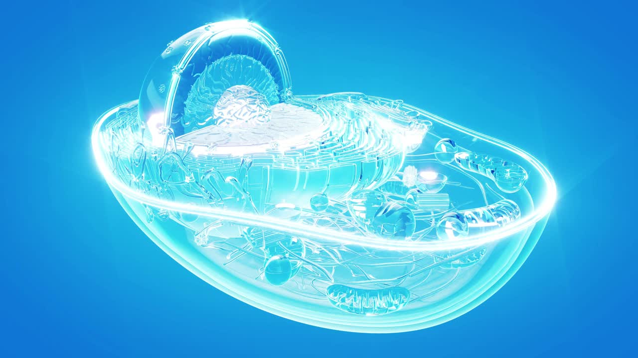 生物细胞的概念动画
