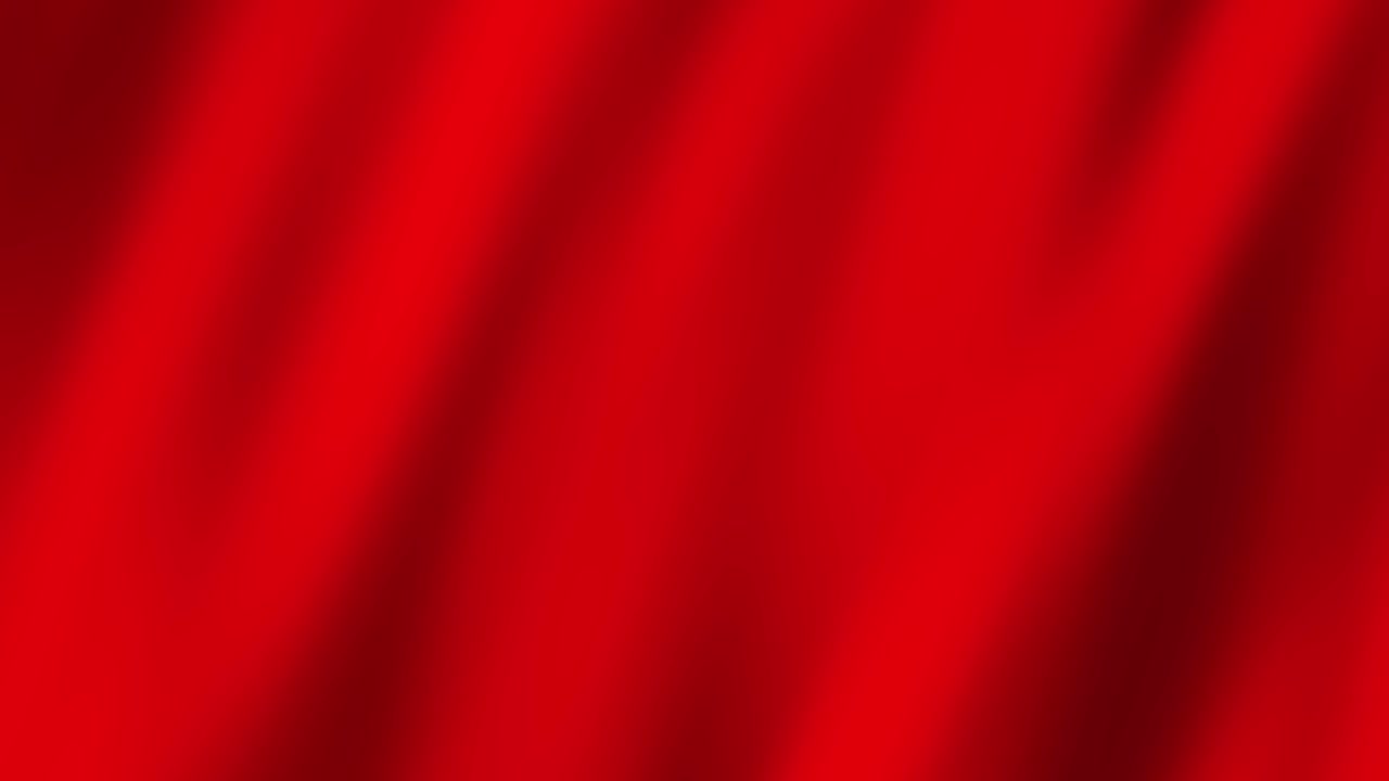 詳情圖-紅旗。視頻逼真的慢動(dòng)作4K紅色彩旗在風(fēng)中飄揚(yáng)。紅色旗幟4K動(dòng)畫